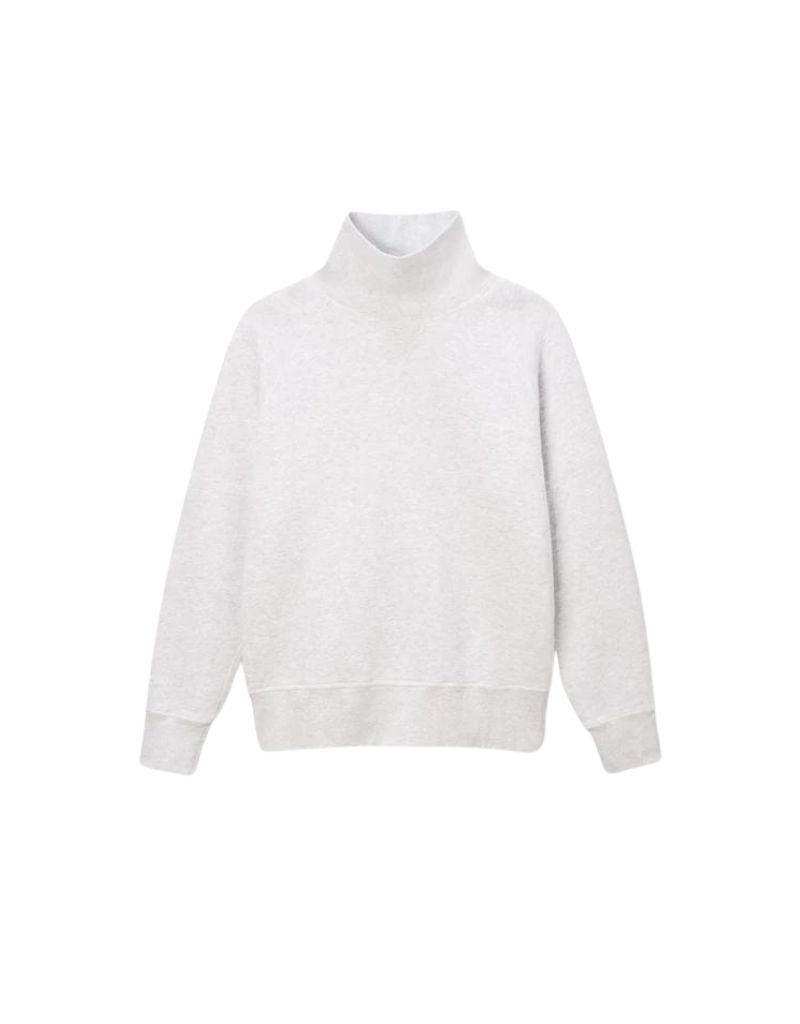 Perfect White Tee Faris – Turtleneck Pullover Ash Ambiance in Boutique