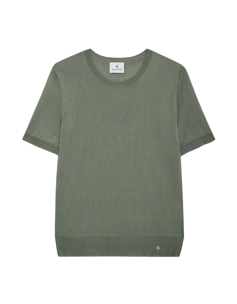 Anine Bing | Sloan Shirt - Army Green | Xs