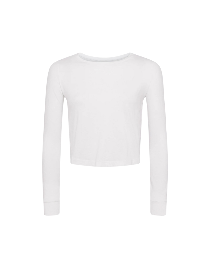 White Short Sleeve Crop Top Shirt Form-fitting Basic Plain Crop Tops for  Women Made in USA -  Israel