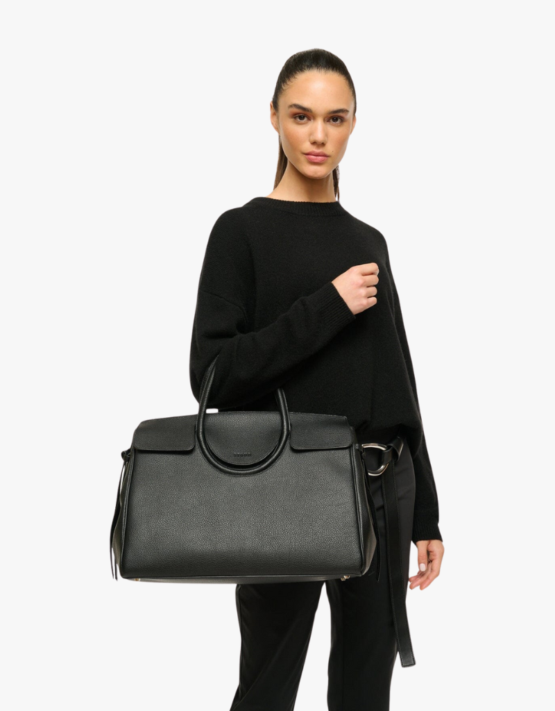 Staud Maude Carryall in Black