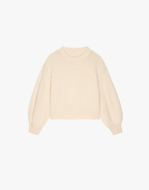 The Great The Bubble Pullover in Pearl