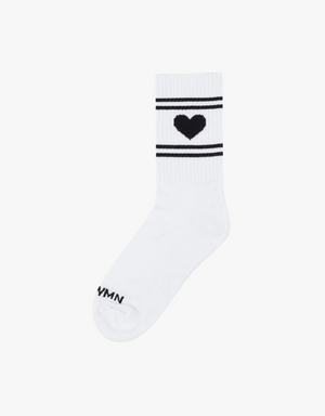 SPRWMN Heart Les Chausettes Socks in White