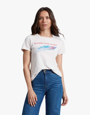 ASSK NY Classic Printed Tee in Floats