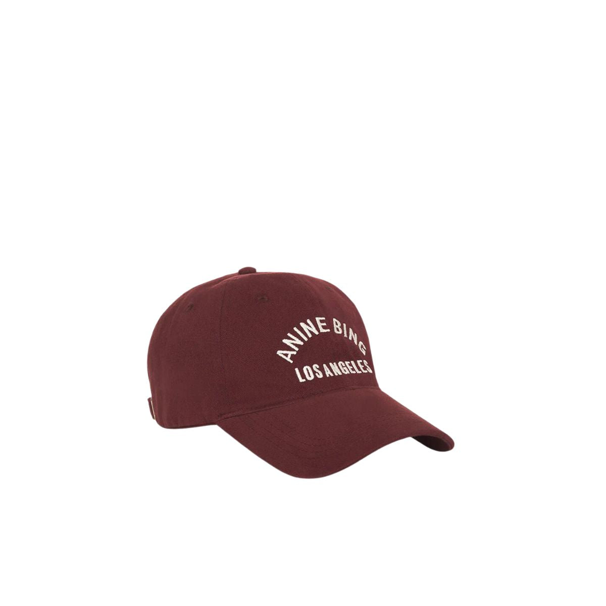 Anine Bing Jeremy Baseball Cap LA in Dark Cherry – Ambiance Boutique