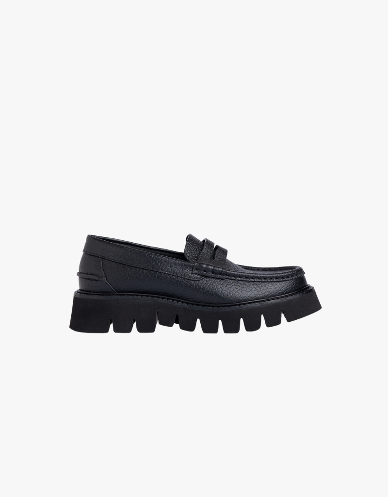 Pedro Garcia Sebas Loafers in Black Cervo