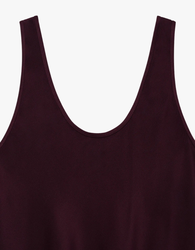 Anine Bing Lea Top in Burgundy