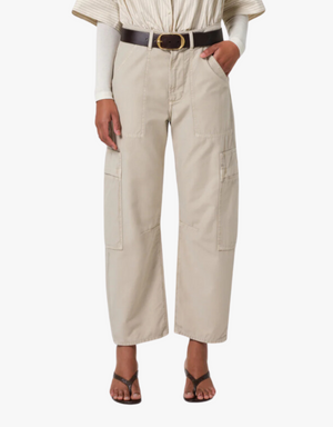 Citizens of Humanity Marcelle Low Slung Cargo Pants in Burnished Quartz