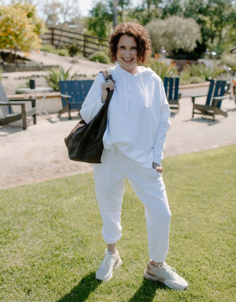 Frank & Eileen Eamon Jogger Sweatpant in White