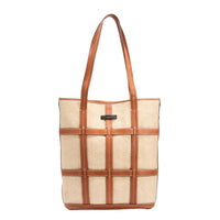 Hammitt Addie Echo Taupe Bronze Medium Tote Bag