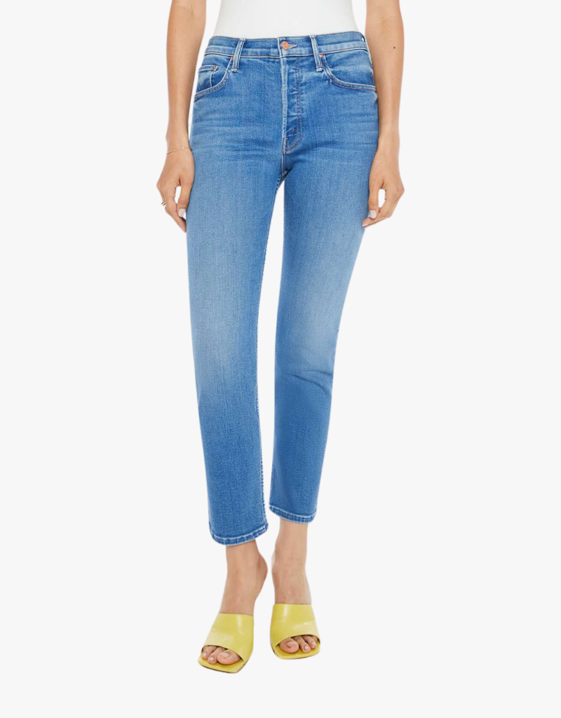 Mother The Tomcat Ankle Jeans in Piece By Piece