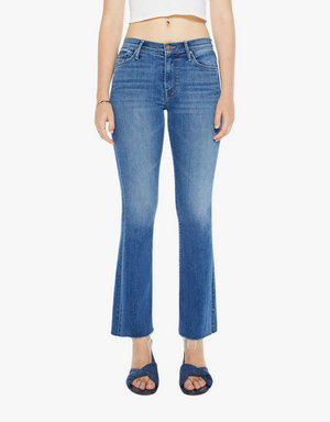 Mother The Weekender Fray Jeans in Connect The Dots