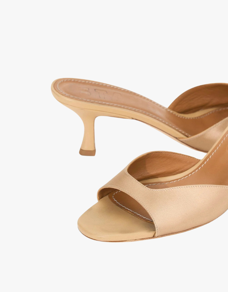 Staud Brigitte Mules in Camel