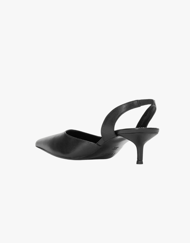 Staud Sebastian Slingback Heels in Black