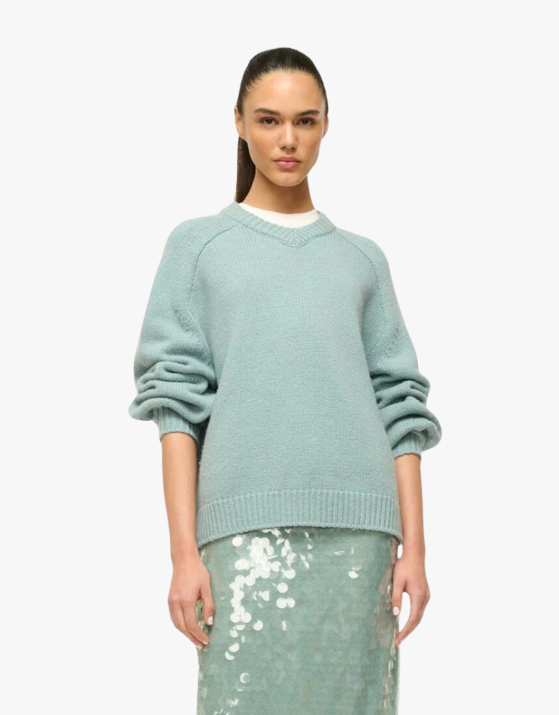 Staud Wilson Sweater in Mist