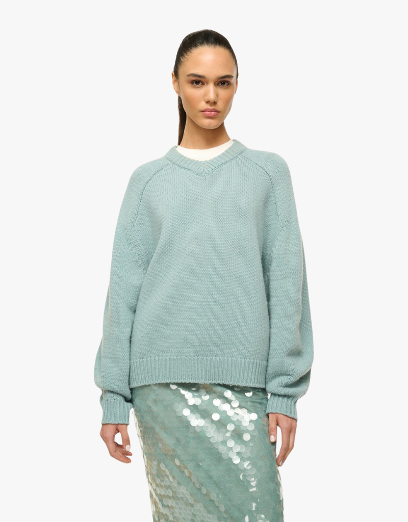 Staud Wilson Sweater in Mist