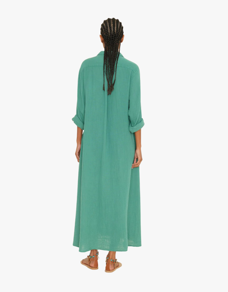 Xirena Boden Dress in Bottle Green