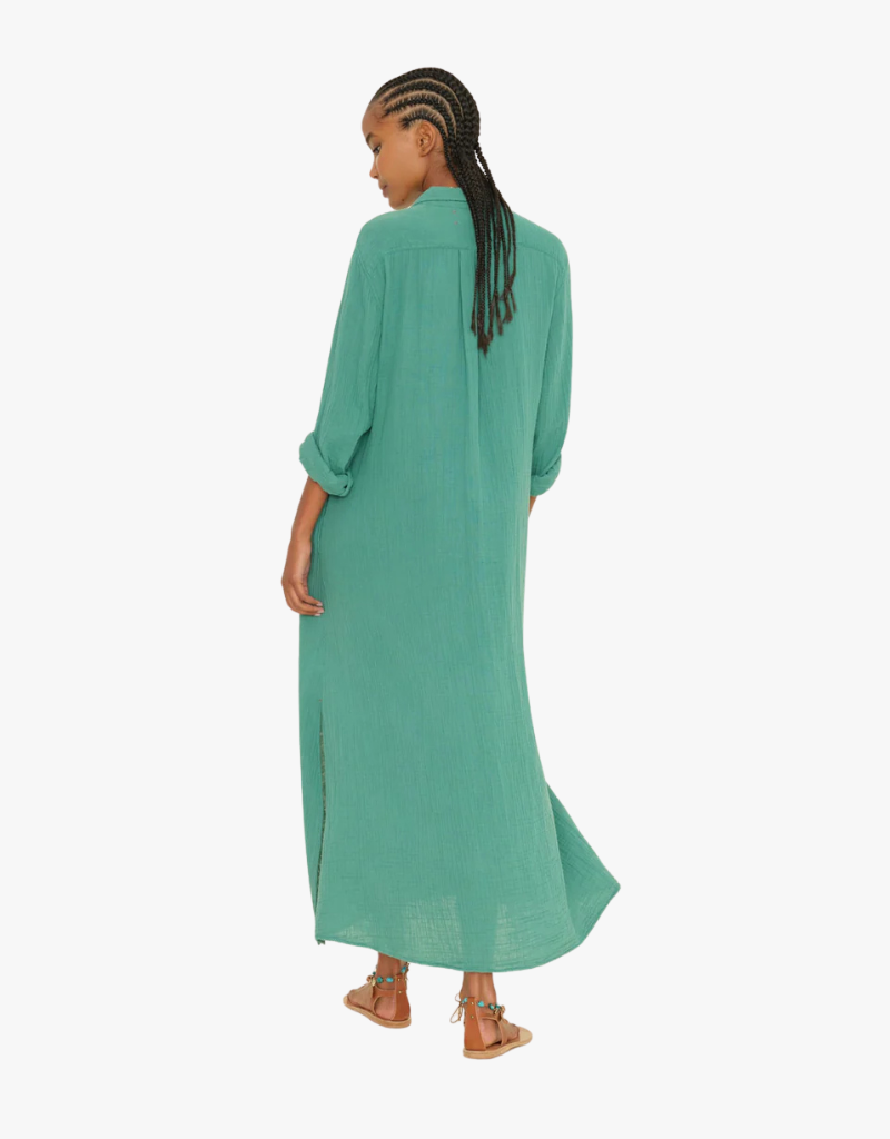 Xirena Boden Dress in Bottle Green