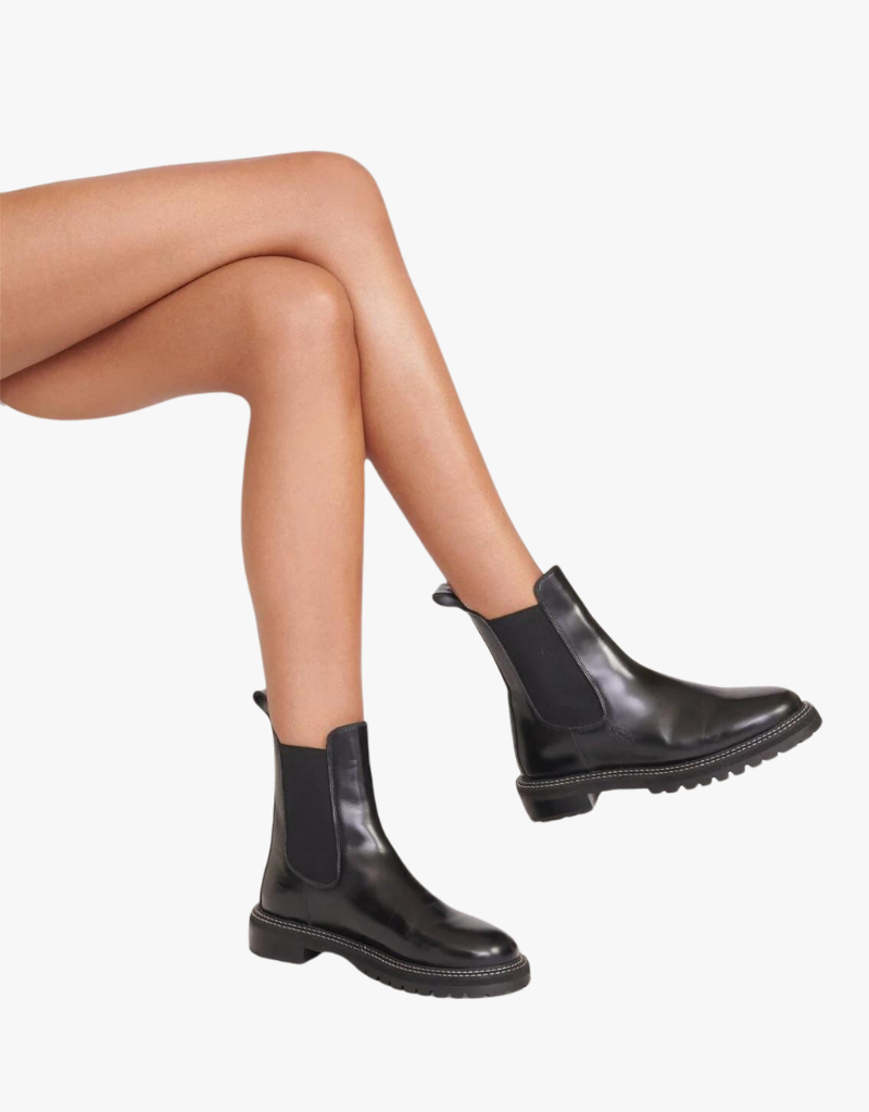 Staud Dutch Boots in Black