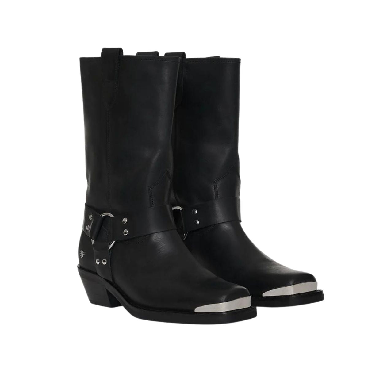 Anine Bing Ryder Boots in Black Ambiance Boutique