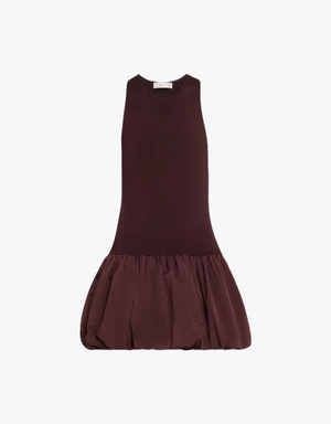 A.L.C. Eloise Dress in Chocolate Plum