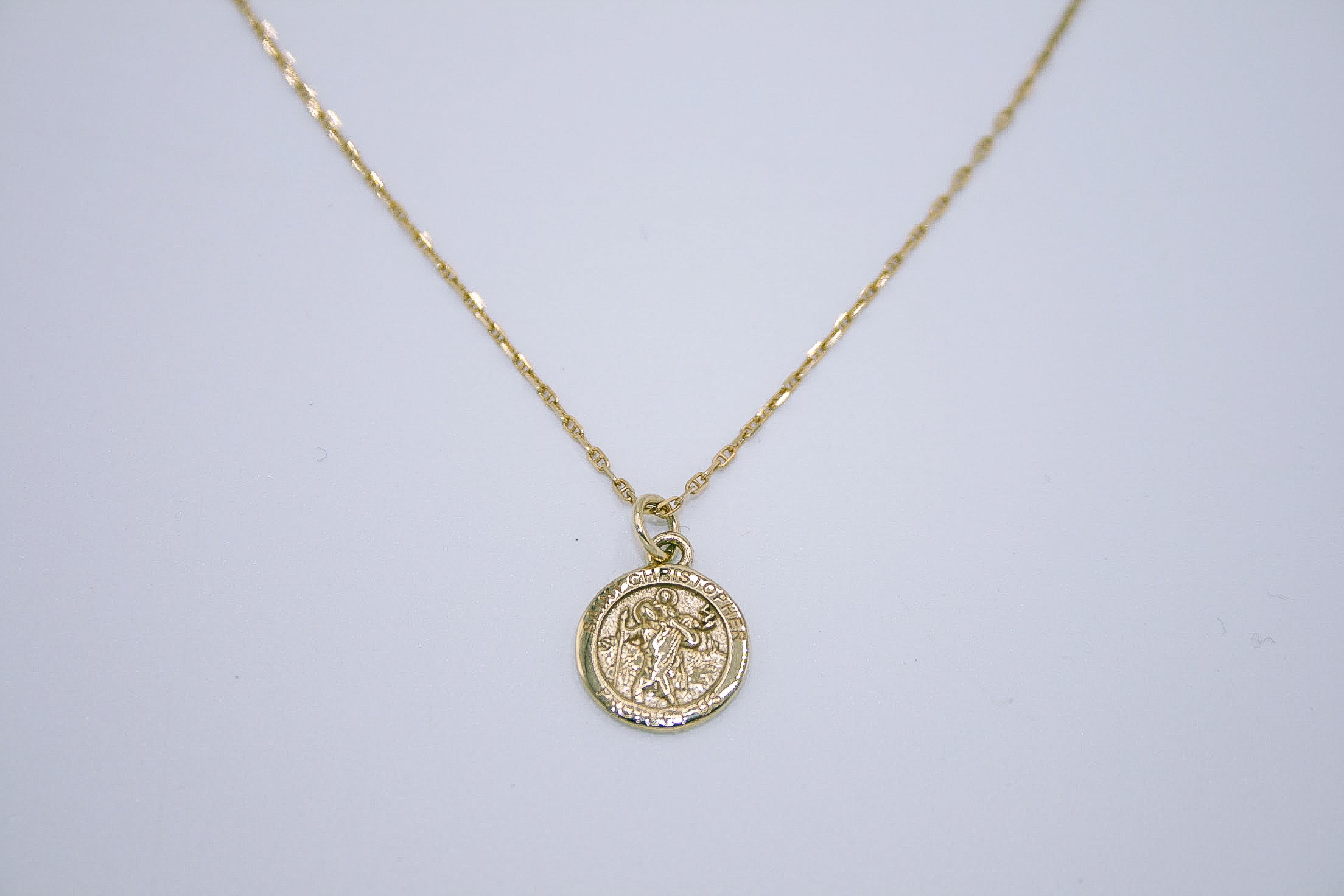 Kannyn January Jewelry Saint Christopher Charm Ambiance Boutique